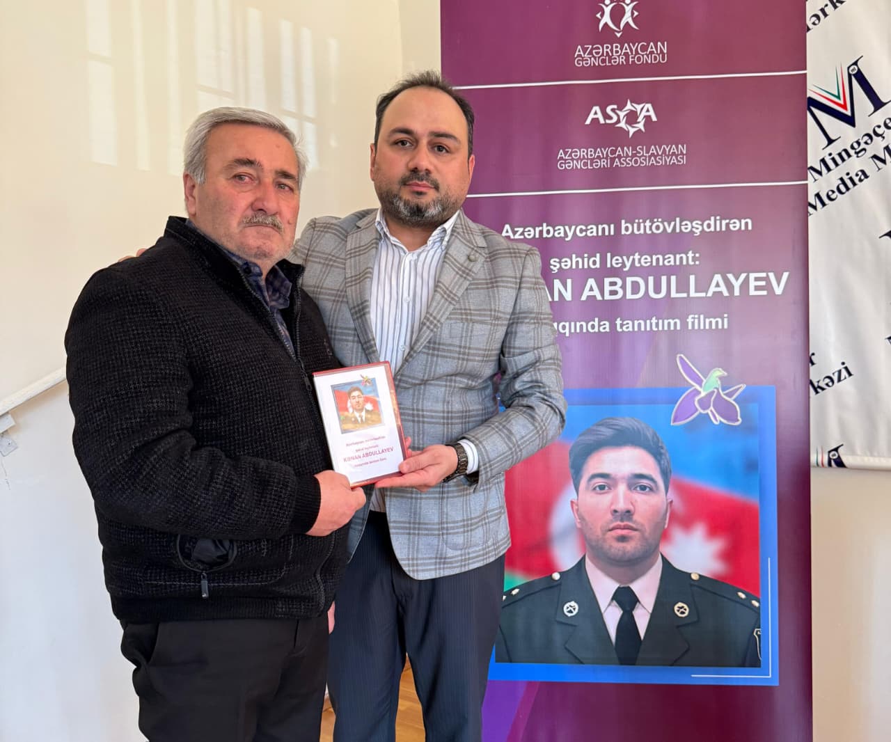 ASGA Şəhid Kənan Abdullayev haqqında tanıtım filmini təqdim etdi (FOTO)