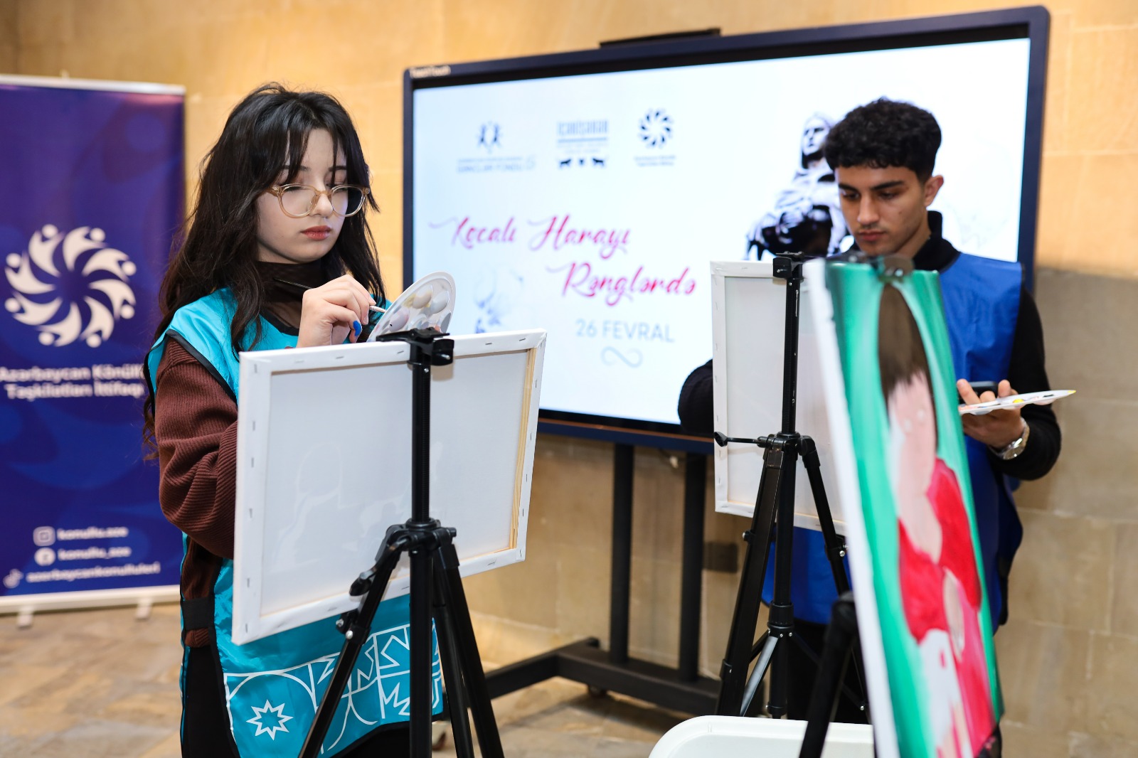 Azərbaycan Könüllüləri Xocalı soyqırımının qurbanlarının əziz xatirəsini yad edib (FOTO)