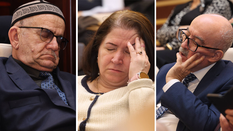 Mehdiyev AMEA-dan çıxardacaqdılar, yatdılar - İclasdan maraqlı görüntülər (FOTO)