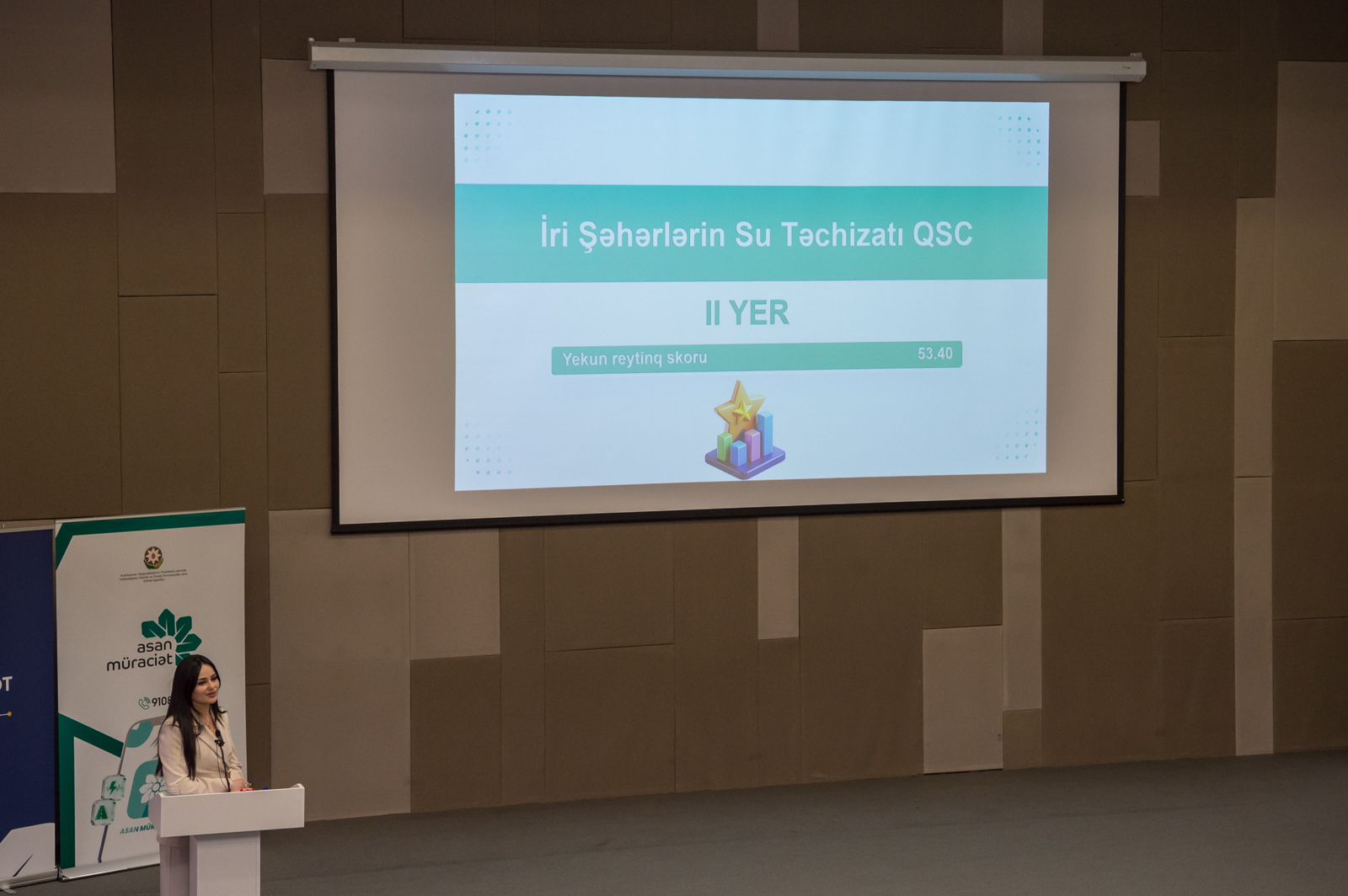 ADSEA ASAN xidmət indeksi üzrə 2-ci yerə layiq görüldü (FOTO)