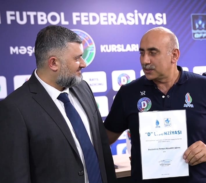 D lisenziyalı məşqçi kursları yekunlaşdı (FOTO)