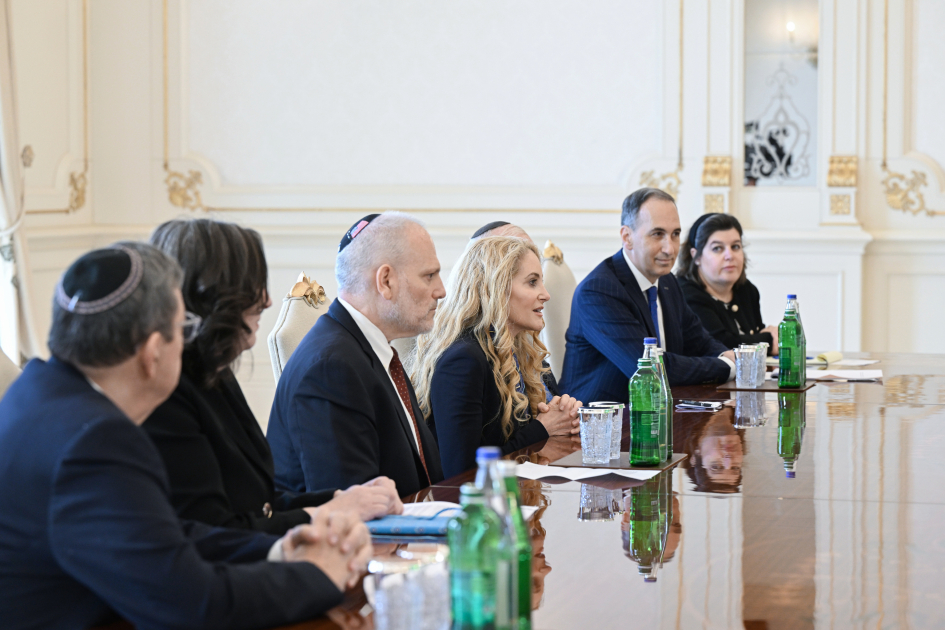 Prezident daha bir qəbul keçirdi (FOTO)