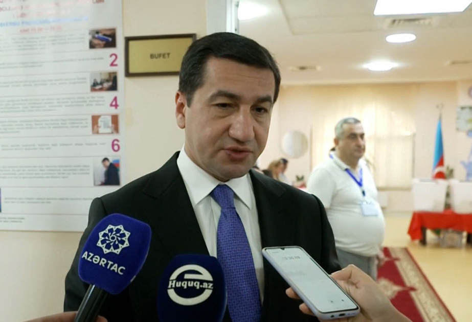 "Azərbaycan Qəzzaya dair 7 milyardlıq maliyyə layihəsində iştirak etmir" - Hikmət Hacıyev