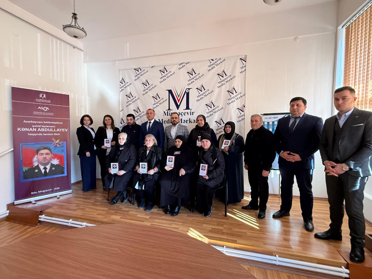 ASGA Şəhid Kənan Abdullayev haqqında tanıtım filmini təqdim etdi (FOTO)