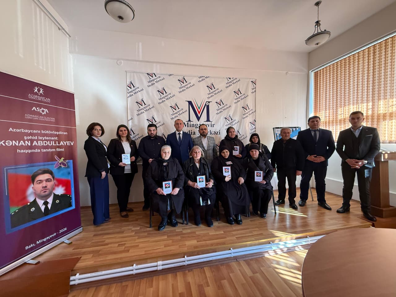 ASGA Şəhid Kənan Abdullayev haqqında tanıtım filmini təqdim etdi (FOTO)