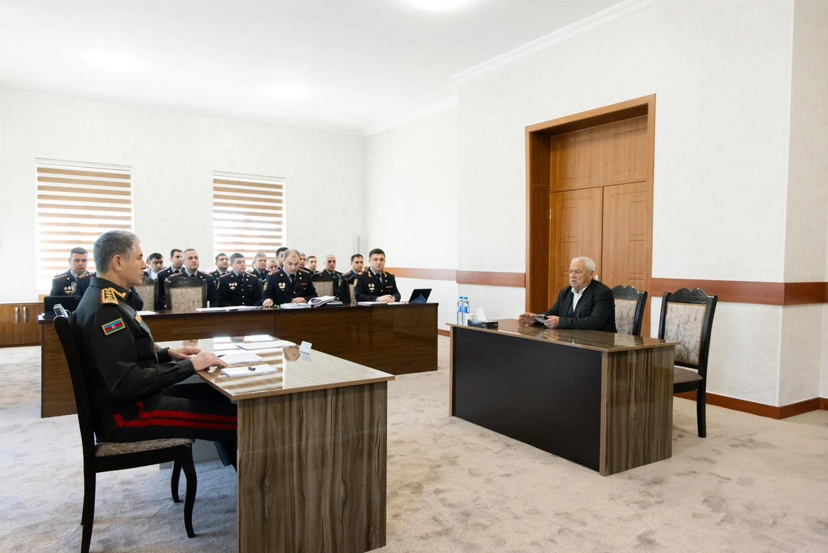 Vilayət Eyvazov Qəbələdə vətəndaş qəbulu və sıra baxışı keçirdi (FOTO/VİDEO)