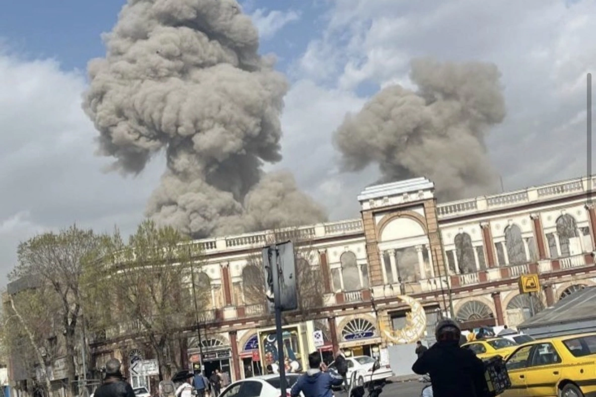 Tehranda partlayış səsləri eşidilir