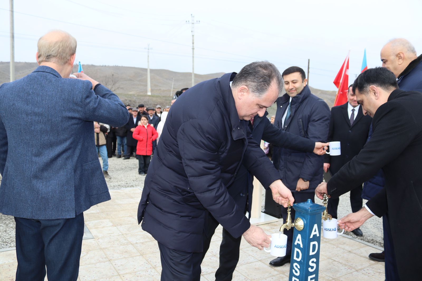 ADSEA daha bir kəndi içməli su ilə təmin etdi (FOTO)