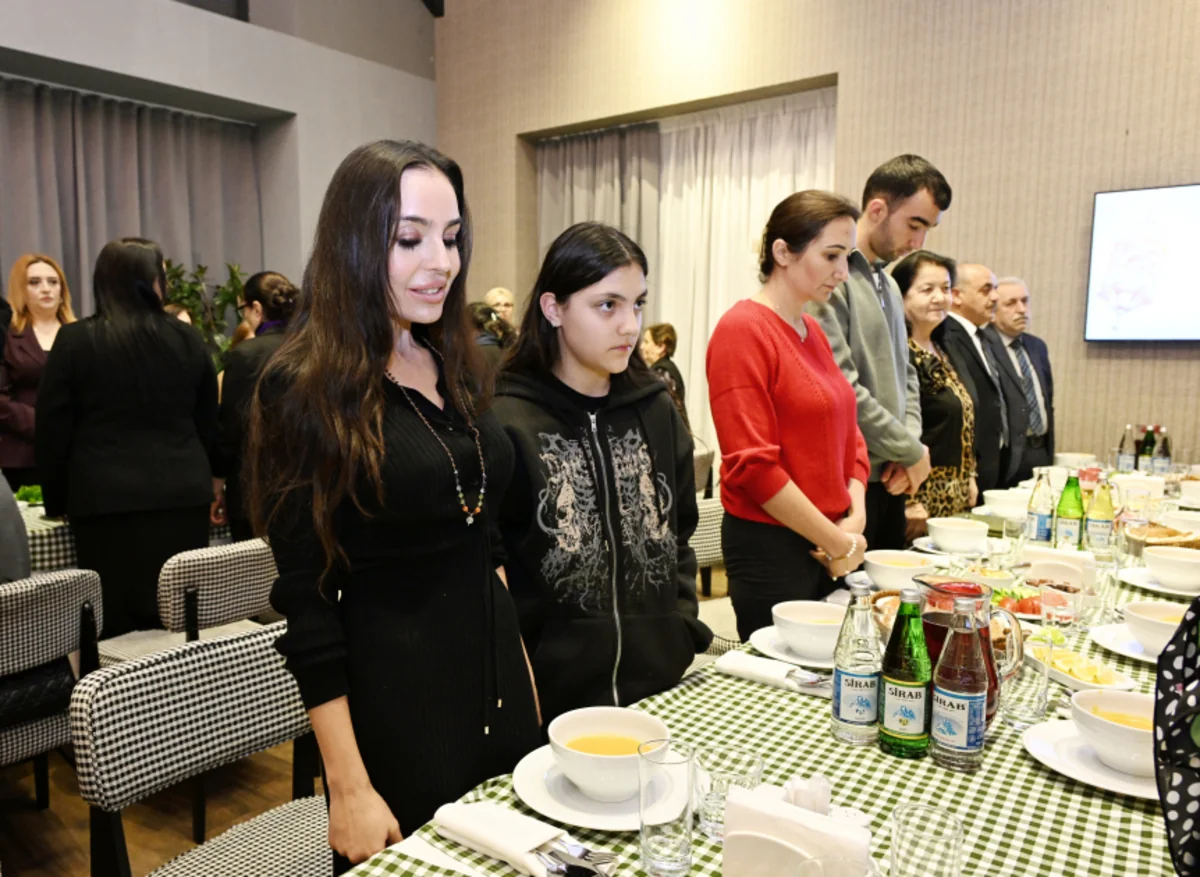 Leyla Əliyeva Qubada iftar məclisində iştirak etdi (FOTO)