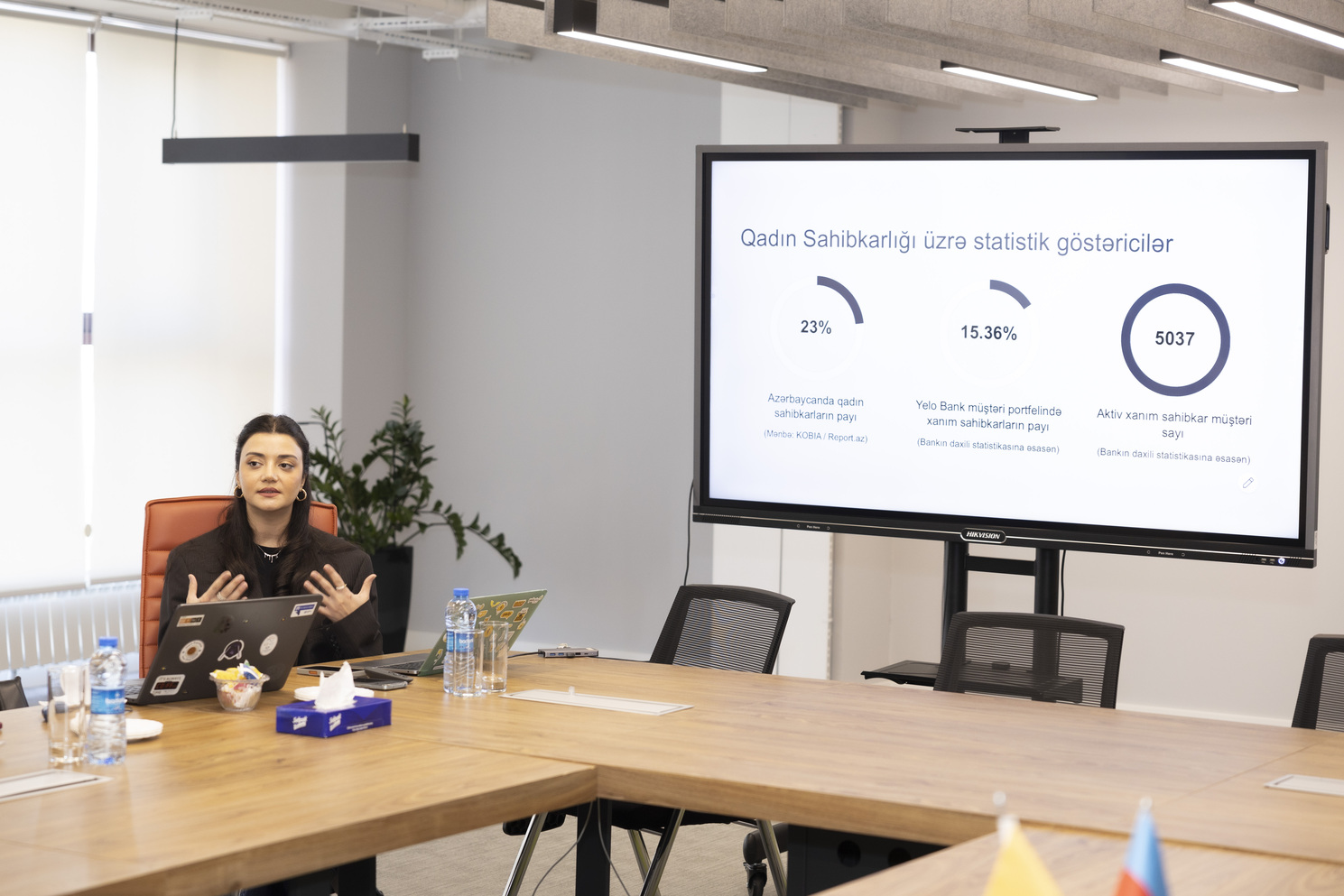 Yelo Bank-da səhiyyə sahəsində çalışan qadın sahibkarlar üçün netvörkinq görüşü təşkil edildi