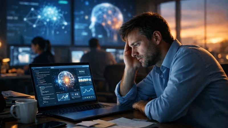 Süni intellekt iş yükünü azaltmalı idi, bəs iş saatları niyə uzanır?