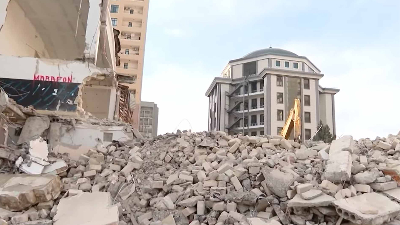 Bakının bu ərazisində evlər plana düşdü - Apreldə binalar söküləcək