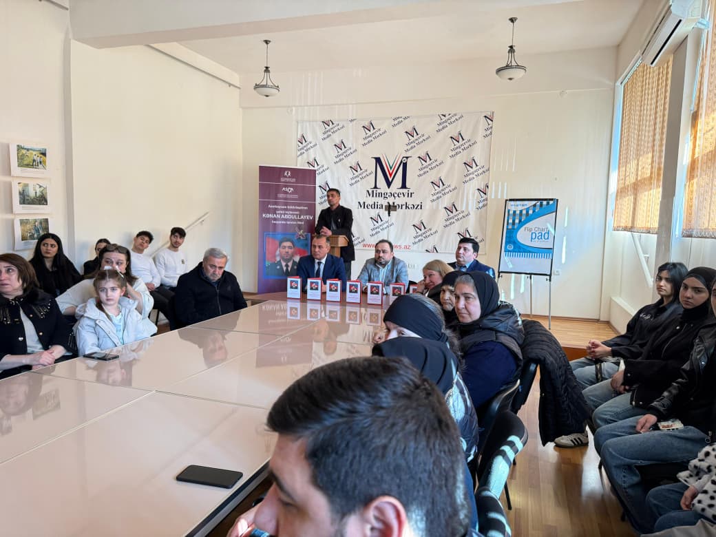 ASGA Şəhid Kənan Abdullayev haqqında tanıtım filmini təqdim etdi (FOTO)