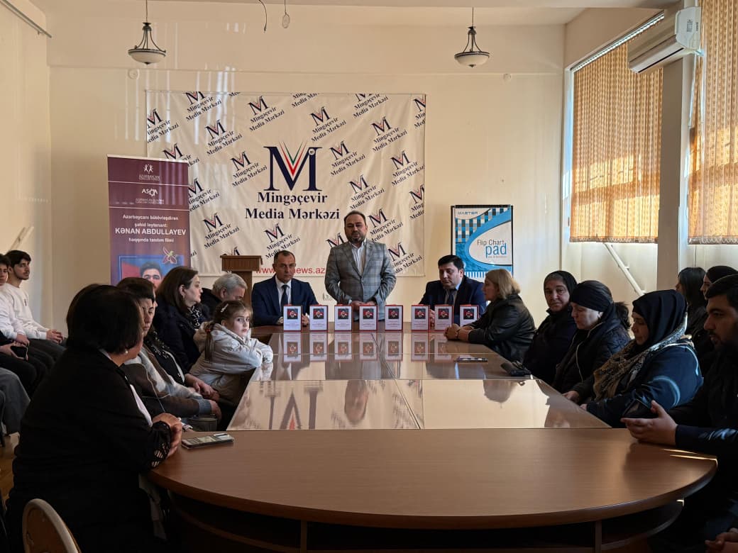 ASGA Şəhid Kənan Abdullayev haqqında tanıtım filmini təqdim etdi (FOTO)