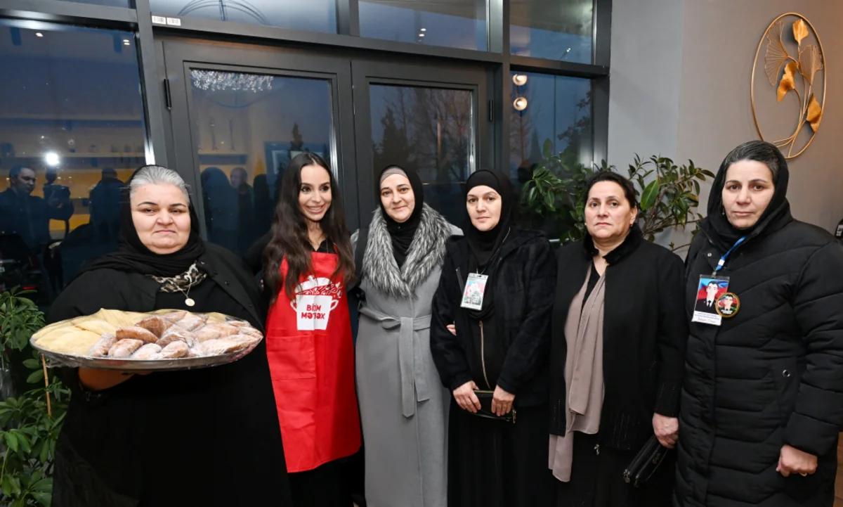 Leyla Əliyeva Qubada iftar məclisində iştirak etdi (FOTO)