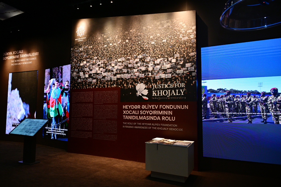 Prezident və birinci xanım Xocalı Soyqırımı Memorialının açılışında iştirak etdi (YENİLƏNİB)