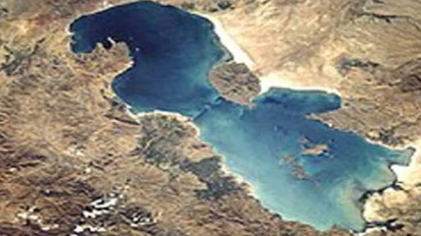 Urmiya gölündə suyun səviyyəsi 68 santimetr yüksəldi (FOTO)