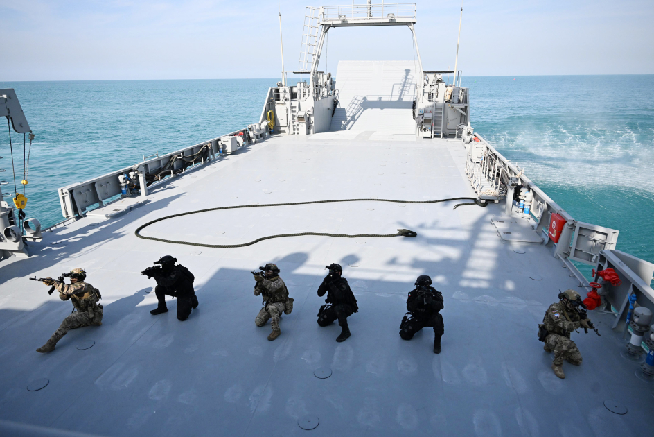 Azərbaycan və BƏƏ prezidentləri 