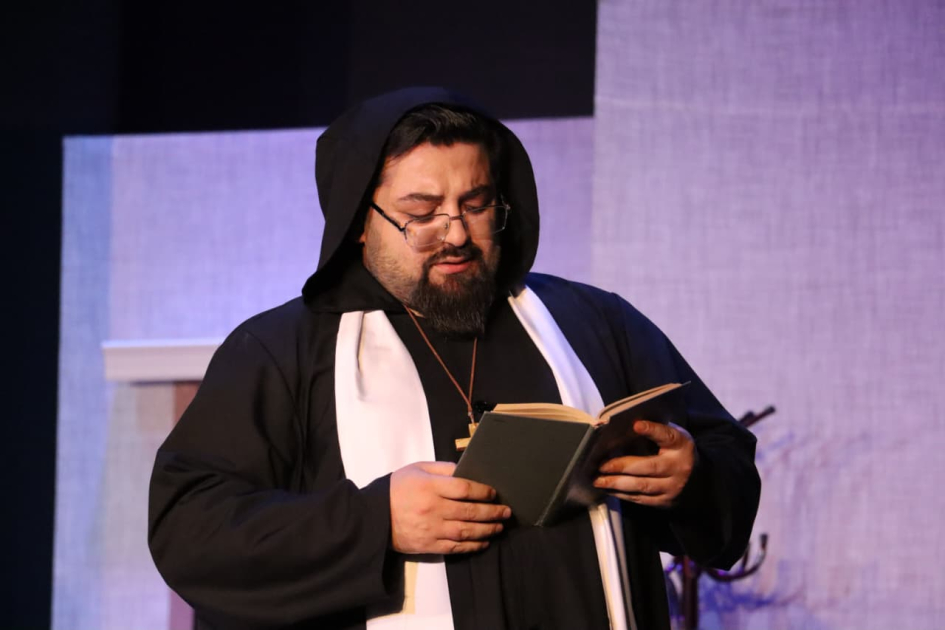 Şuşa Teatrında “Tələ” quruldu (FOTOLAR)