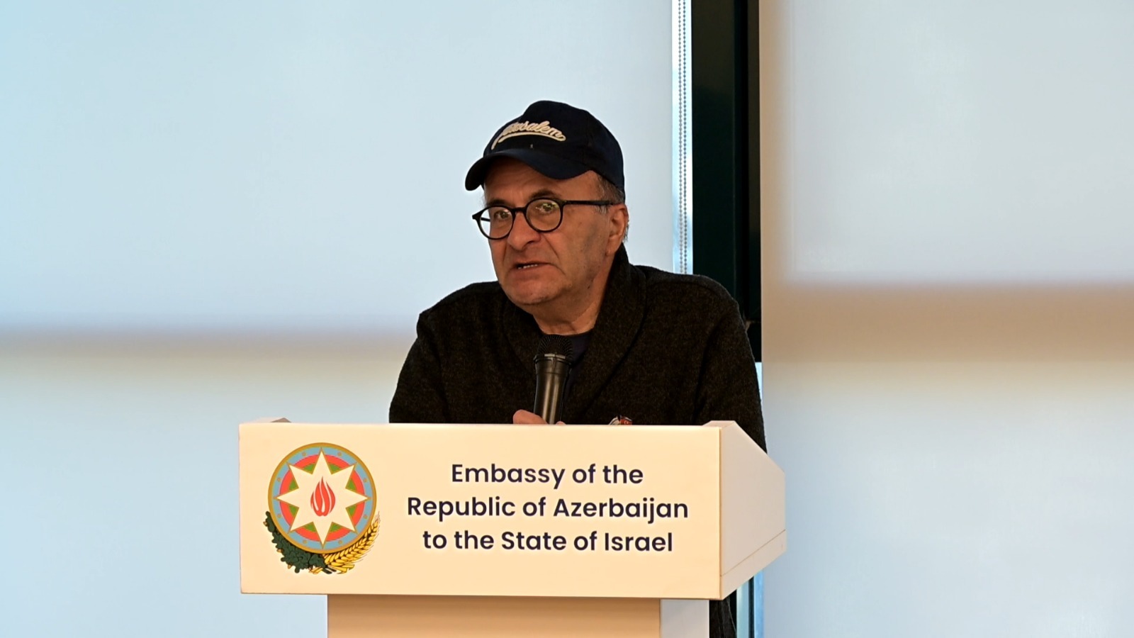 Tel-Əvivdə və Qüdsdə Azərbaycan-İsrail kinematoqrafçılarını birgə filmi təqdim olundu (FOTO)