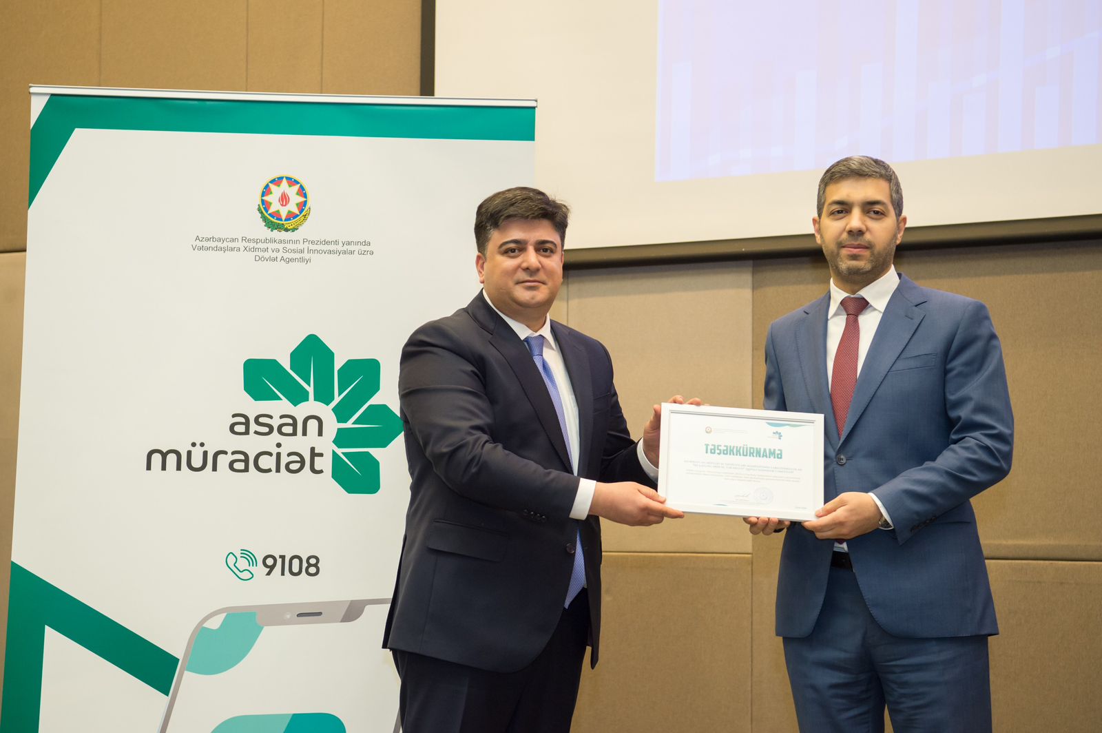 ADSEA ASAN xidmət indeksi üzrə 2-ci yerə layiq görüldü (FOTO)