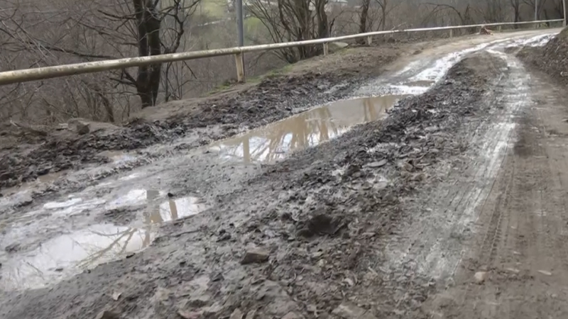 Altı kəndi birləşdirən yol bərbad vəziyyətdədir (VİDEO)