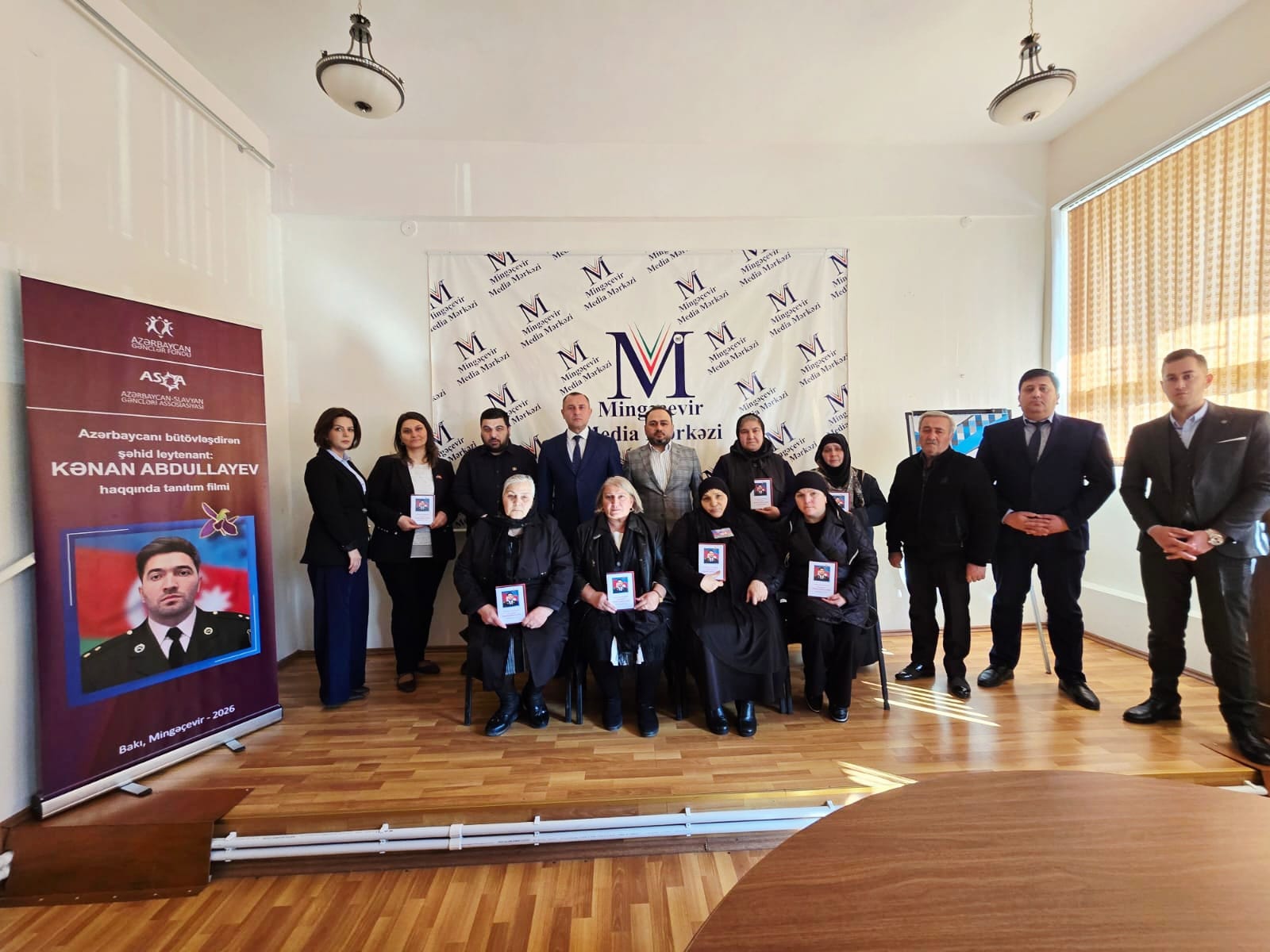 ASGA Şəhid Kənan Abdullayev haqqında tanıtım filmini təqdim etdi (FOTO)