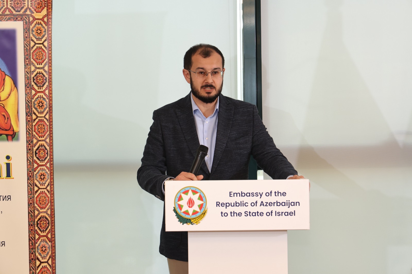 Tel-Əvivdə və Qüdsdə Azərbaycan-İsrail kinematoqrafçılarını birgə filmi təqdim olundu (FOTO)