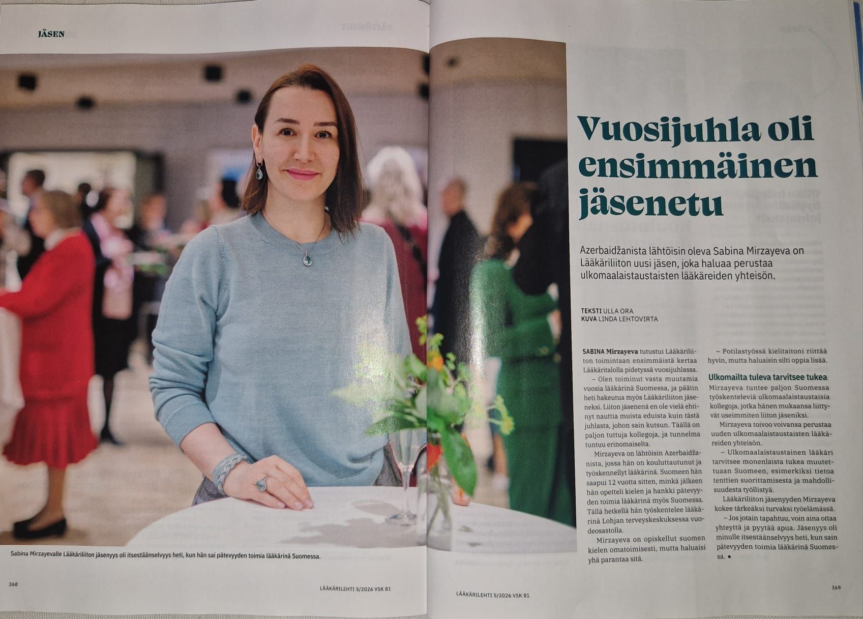 Azərbaycanlı həkimin sorağı Finlandiyadan gəldi