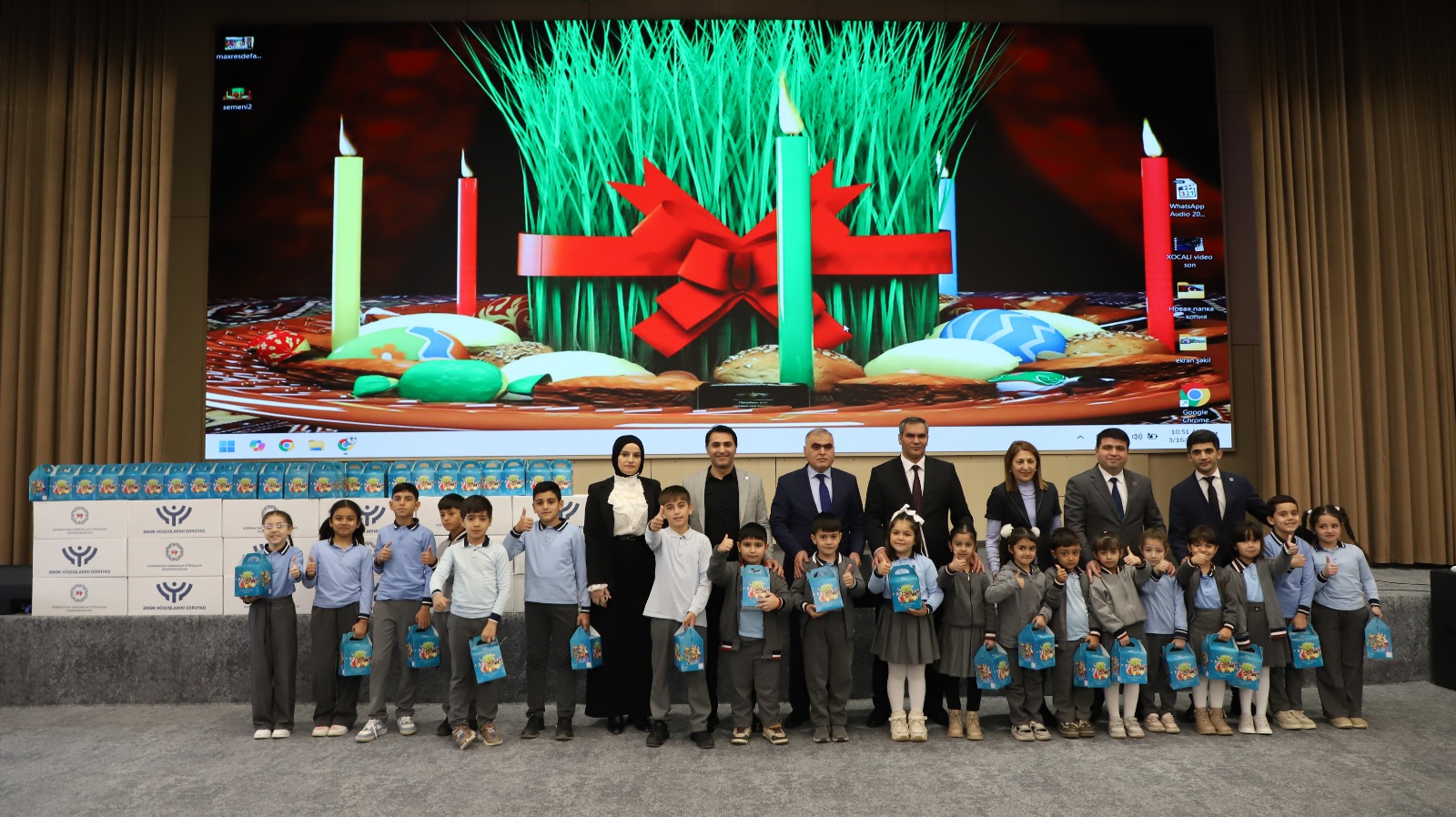 AHİK uşaqlar üçün bayram tədbirləri təşkil edir (FOTO)