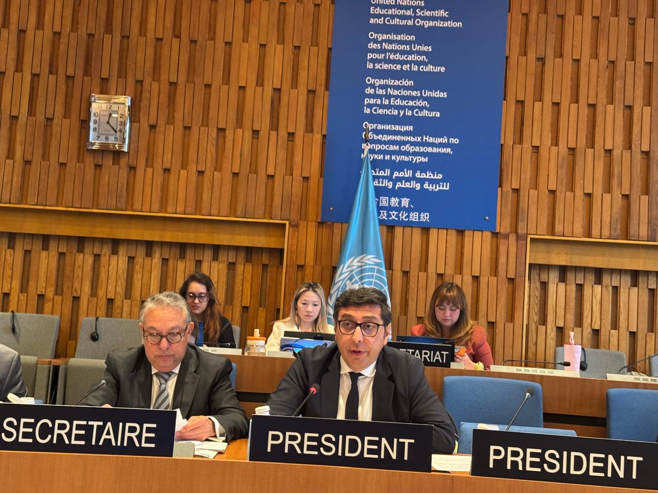Fərid Qayıbovun sədrliyi ilə UNESCO-nun Mənzil Qərargahında iclas keçirildi