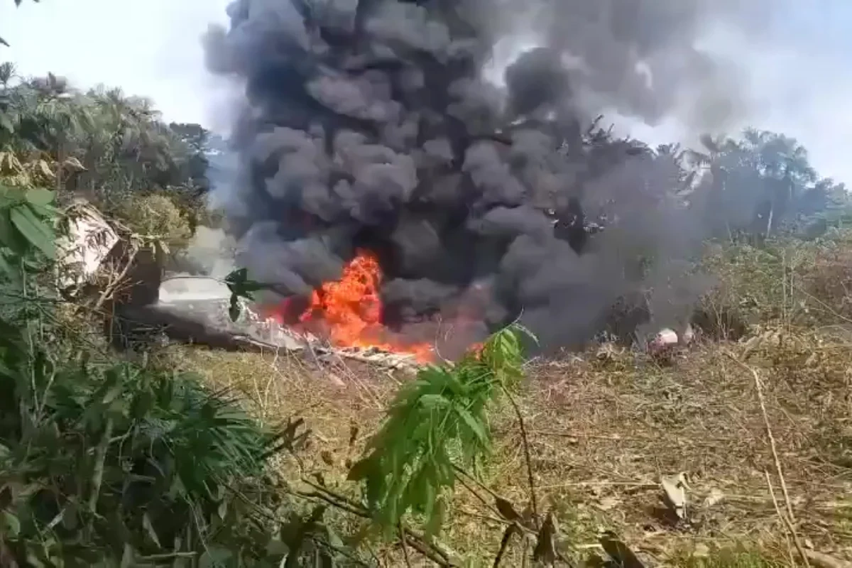 Kolumbiyada HHQ-nin təyyarəsi qəzaya uğradı