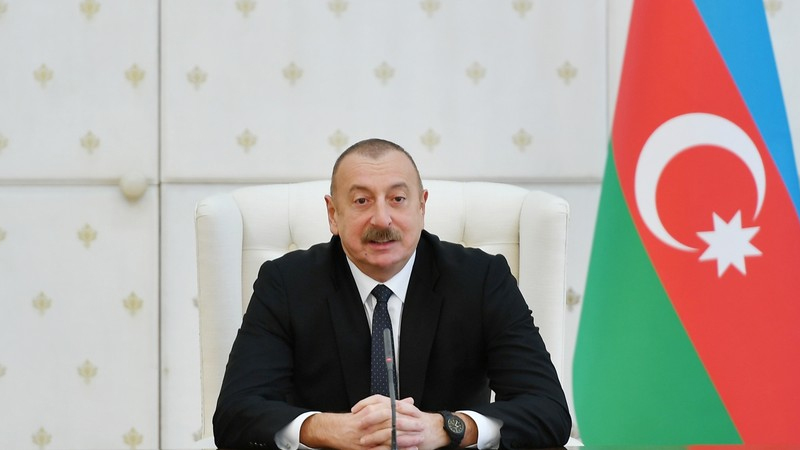 İlham Əliyevin Antonio Koşta ilə təkbətək görüşü keçirilir