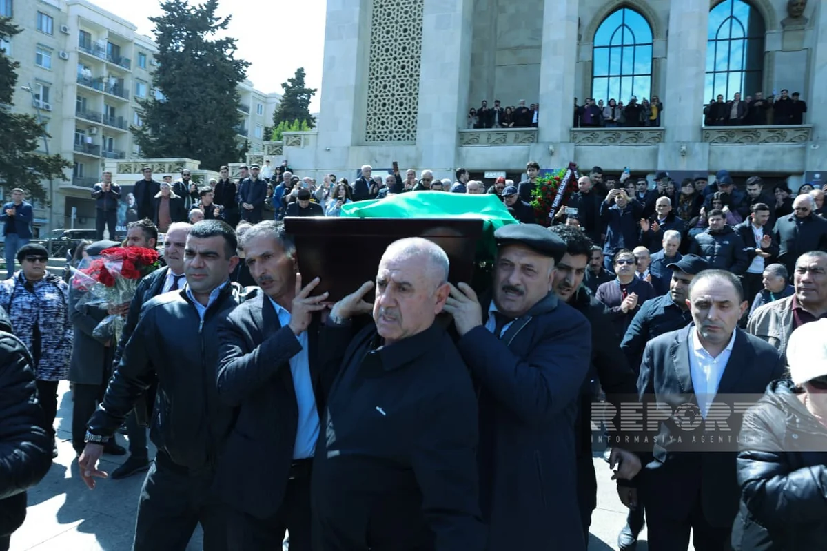 Rasim Balayev dəfn edildi (YENİLƏNİB/FOTO)