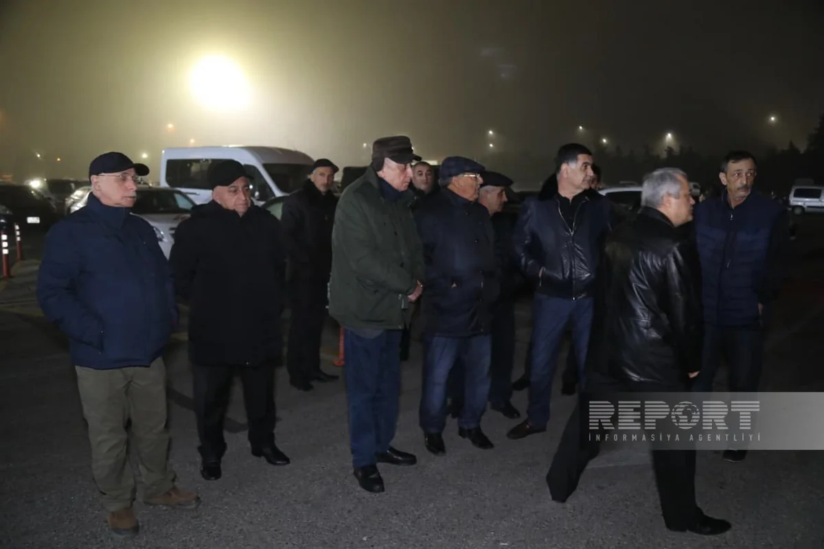 Xalq artisti Rasim Balayevin cənazəsi Bakıya gətirildi ( FOTO)