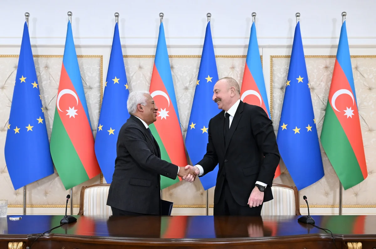 İlham Əliyevlə Avropa Şurasının Prezidenti Antonio Koştanın birgə mətbuat bəyanatı