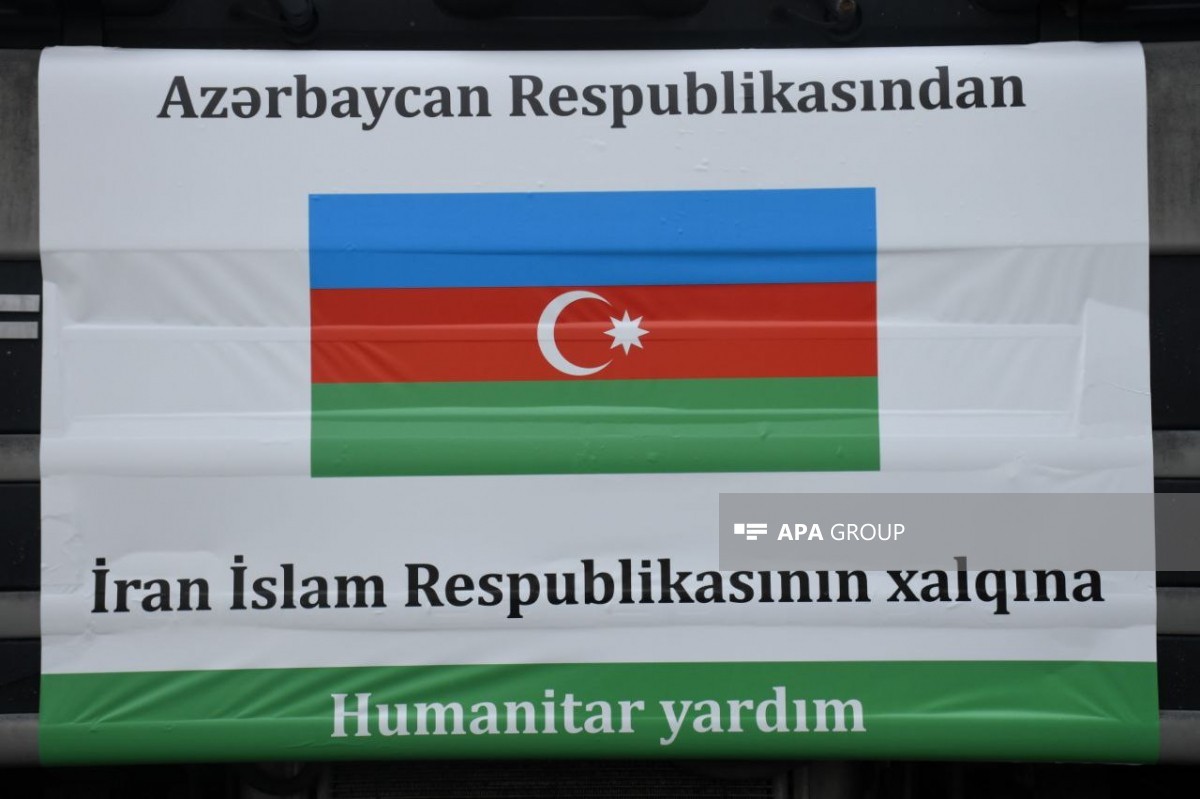 Azərbaycandan İrana növbəti humanitar yardım (FOTO)