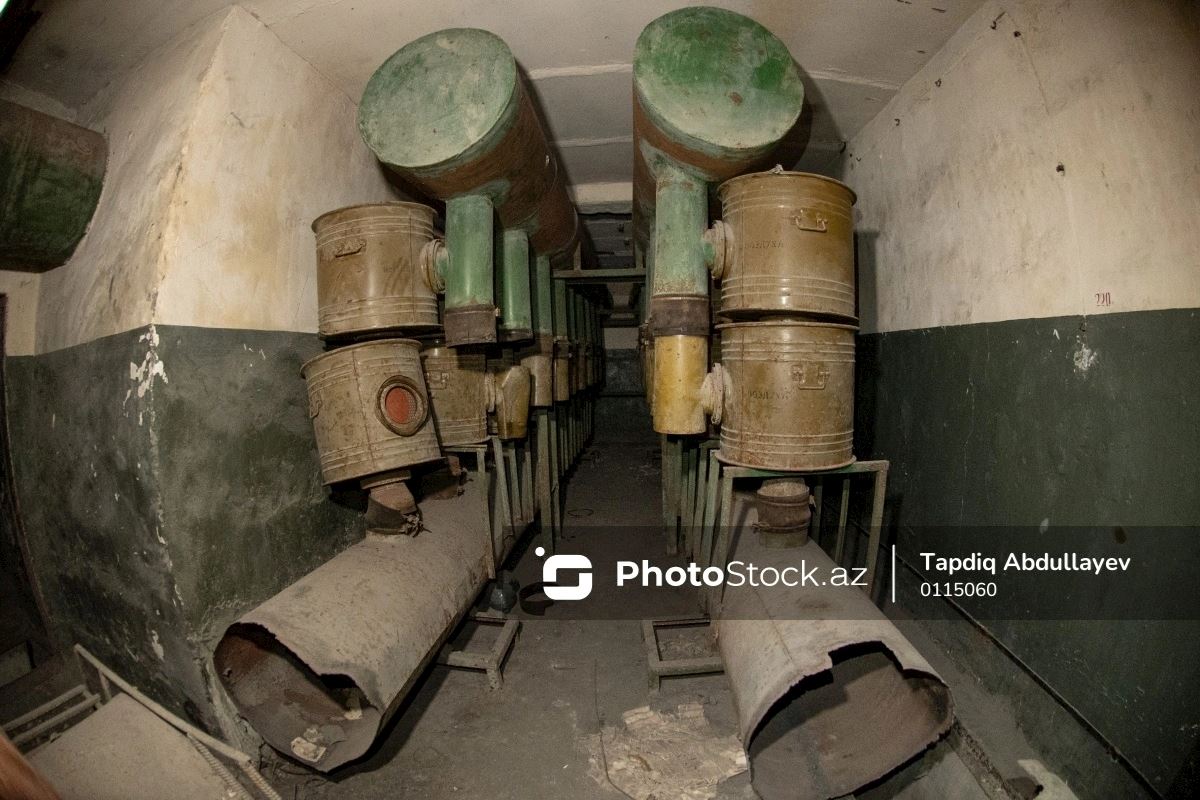 Bakıda 400 nəfərin sığına biləcəyi bunker (FOTO)