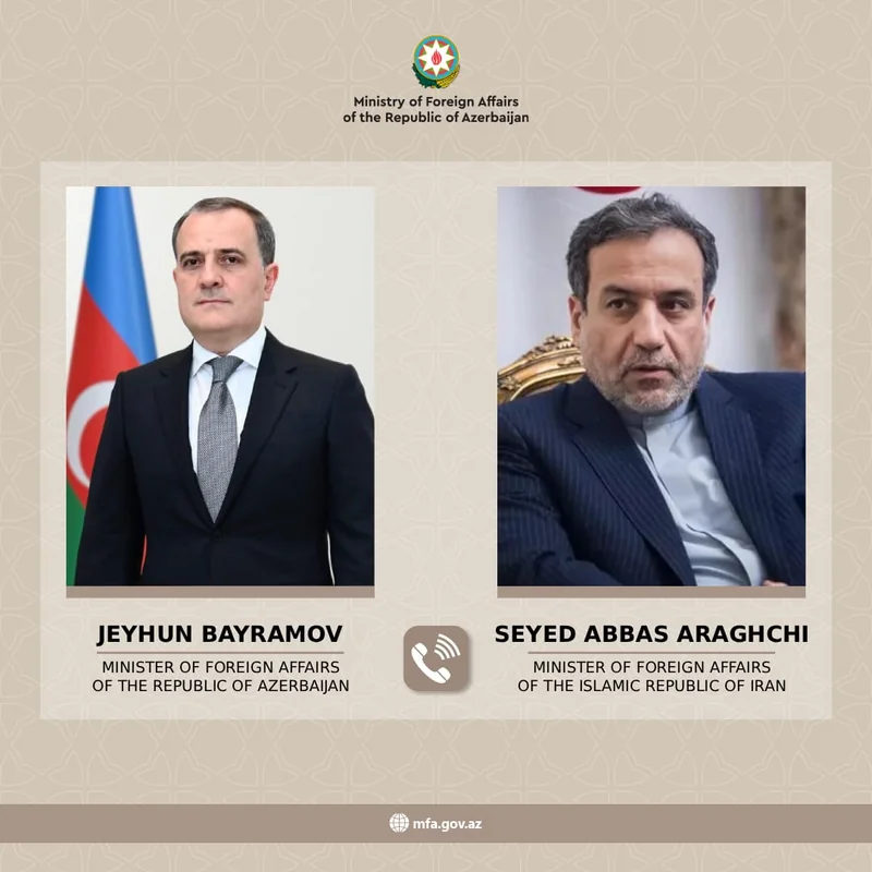 Ceyhun Bayramovla Abbas Əraqçı arasında telefon danışığı oldu
