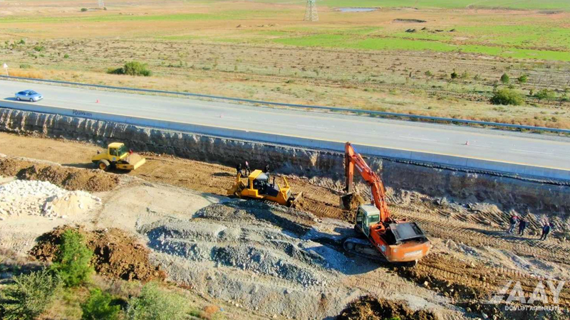 Bakı-Qazax yolunun Nəvai ərazisindən keçən hissəsində hərəkət bərpa olundu (YENİLƏNİB)