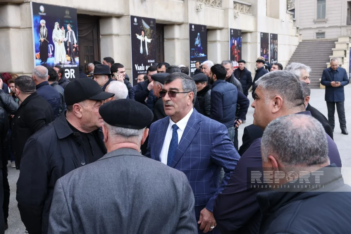 Rasim Balayevlə vida mərasimi keçirilir (YENİLƏNİB/FOTO)