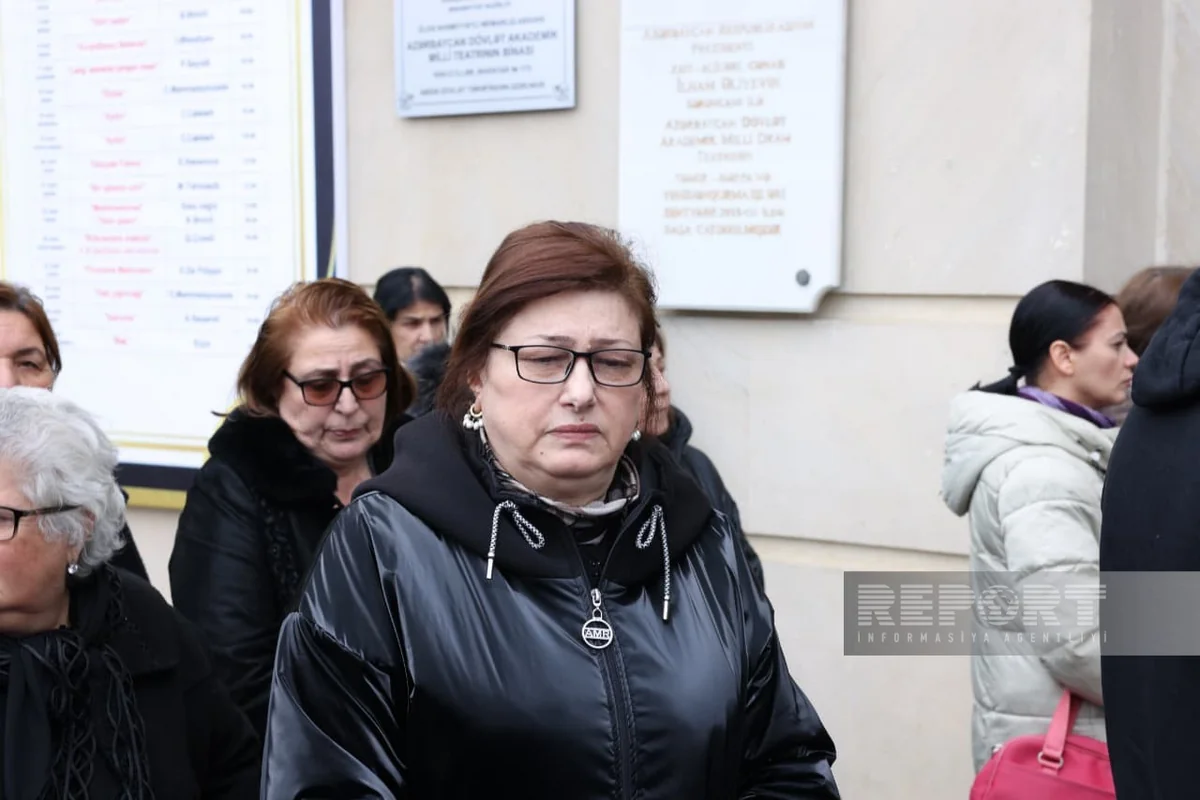 Rasim Balayevlə vida mərasimi keçirilir (YENİLƏNİB/FOTO)