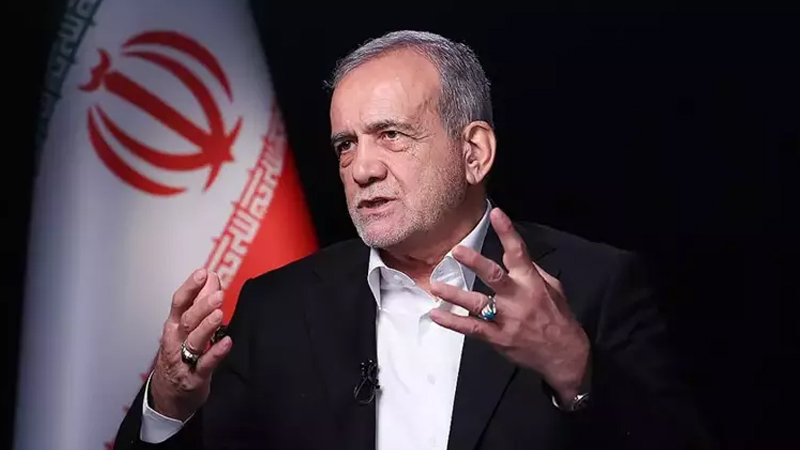 Pezeşkian qonşu dövlətlərin liderlərinə müraciət edib