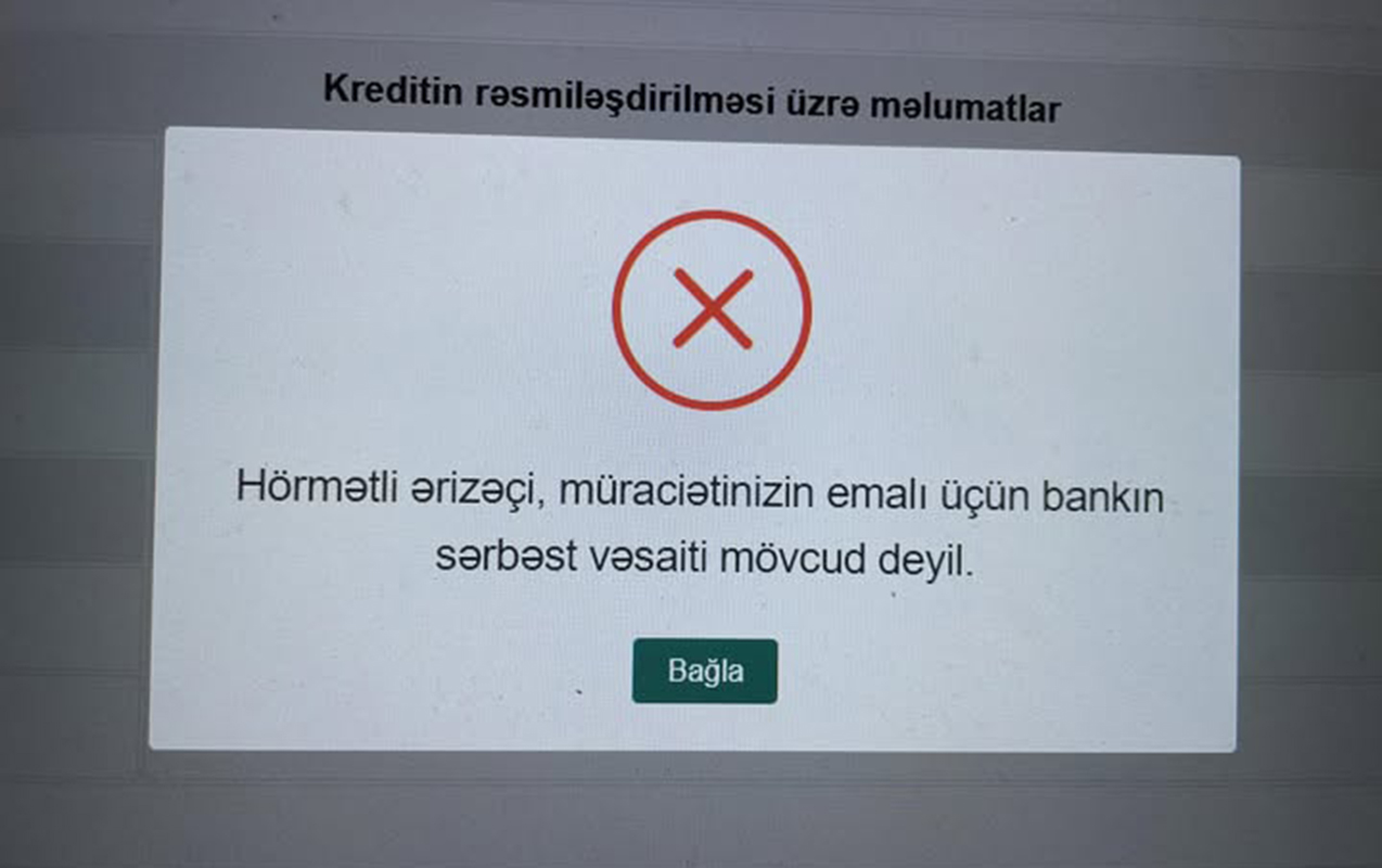 İpoteka limitləri saniyələr sonra bitdi?