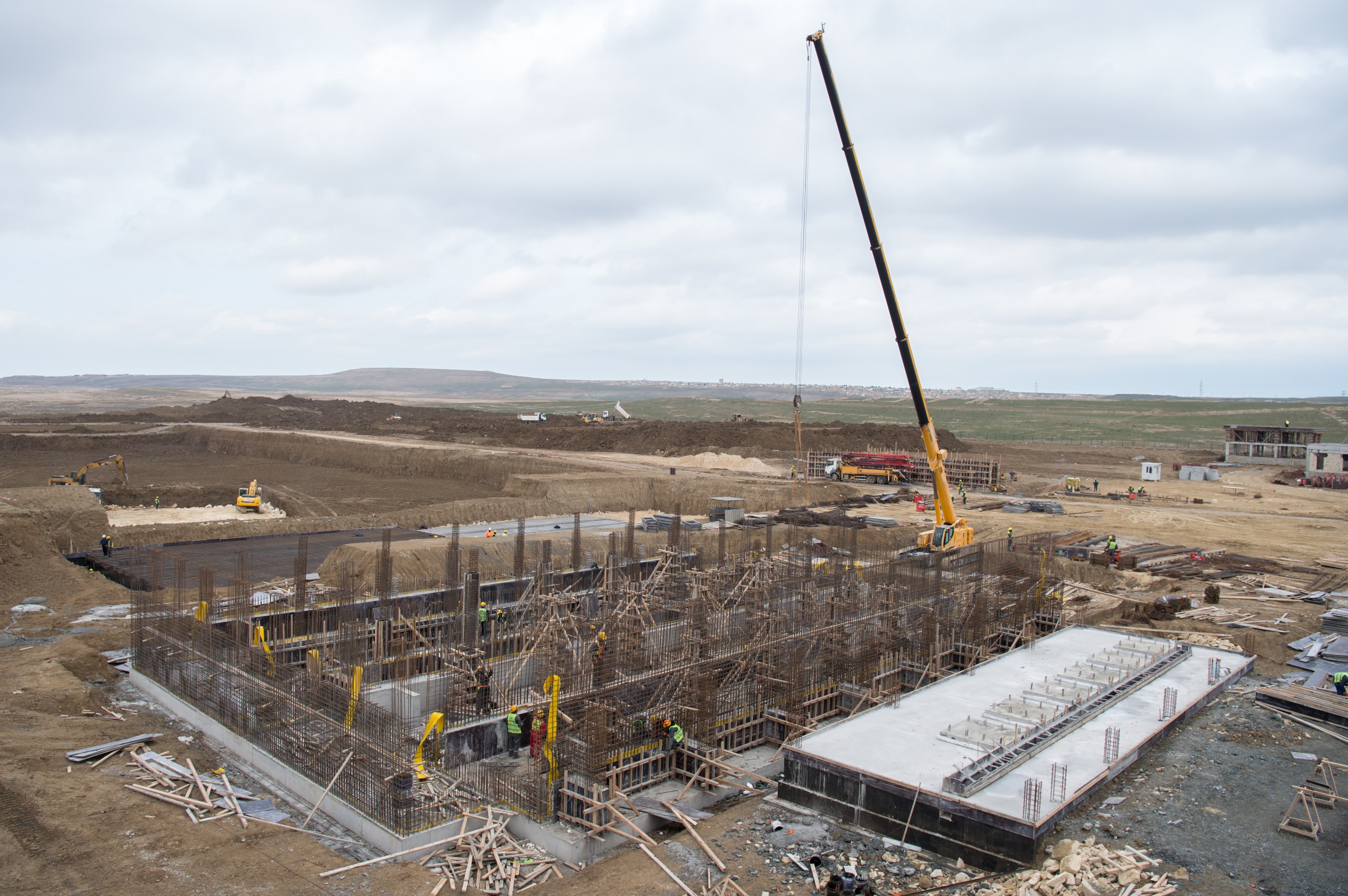 Müşviqabad hövzəsində sutəmizləyici qurğu tikilir (FOTO/VİDEO)