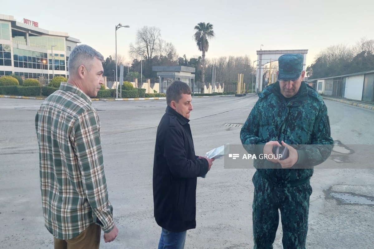 Rusiyanın İrandakı səfirliyinin əməkdaşları Azərbaycan sərhədi ilə təxliyə olundu (FOTO)