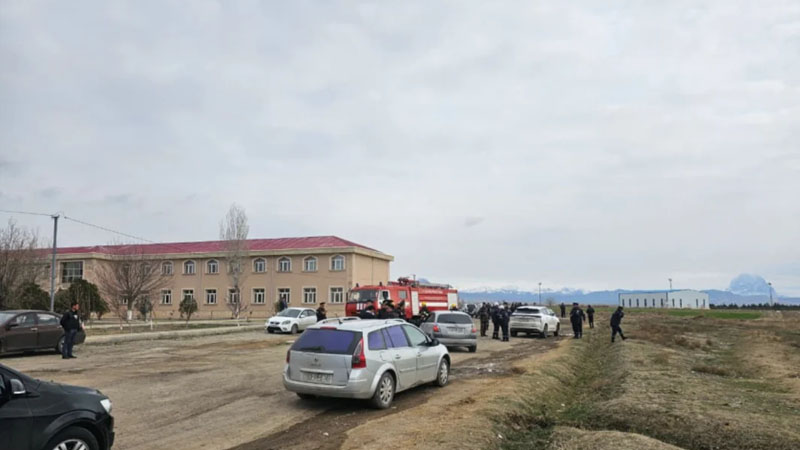 İranın atdığı dronlardan biri Naxçıvandakı məktəbin yaxınlığına düşərək partlayıb