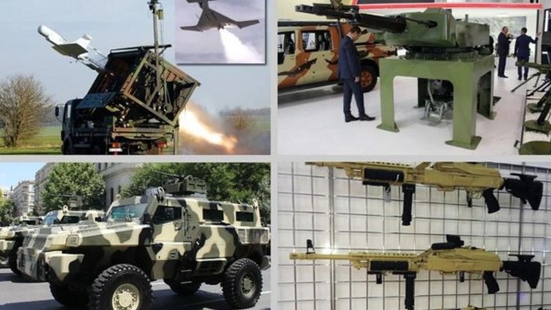 Azərbaycanda neçə adda və hansı silahlar istehsal olur?