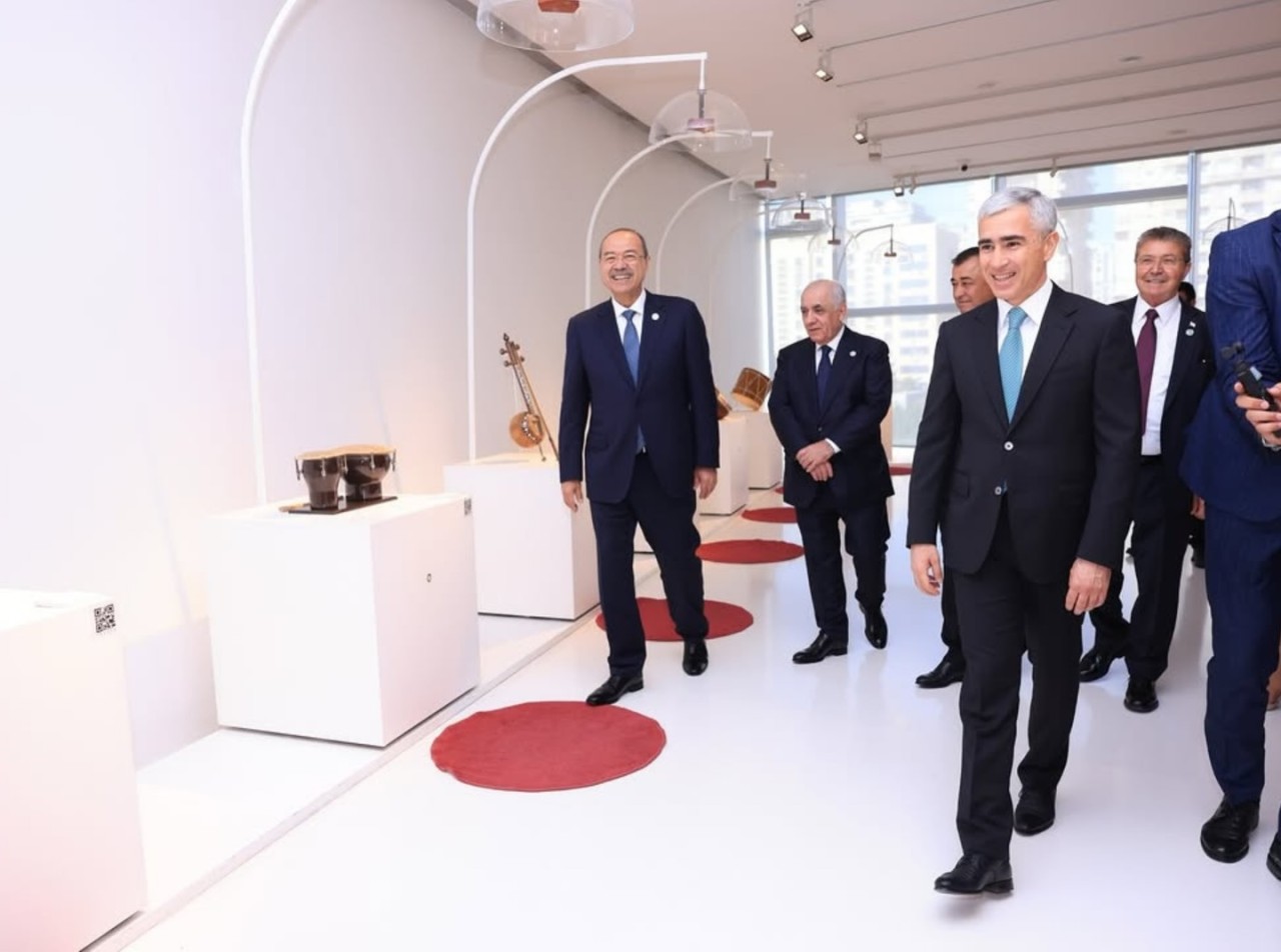 TDT rəhbərləri Heydər Əliyev Mərkəzində (FOTOLAR)