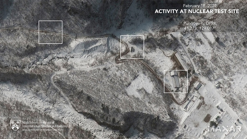 KXDR əsas raket poliqonu yaxınlığındakı yaşayış məntəqəsini yerlə-yeksan edib - KİV